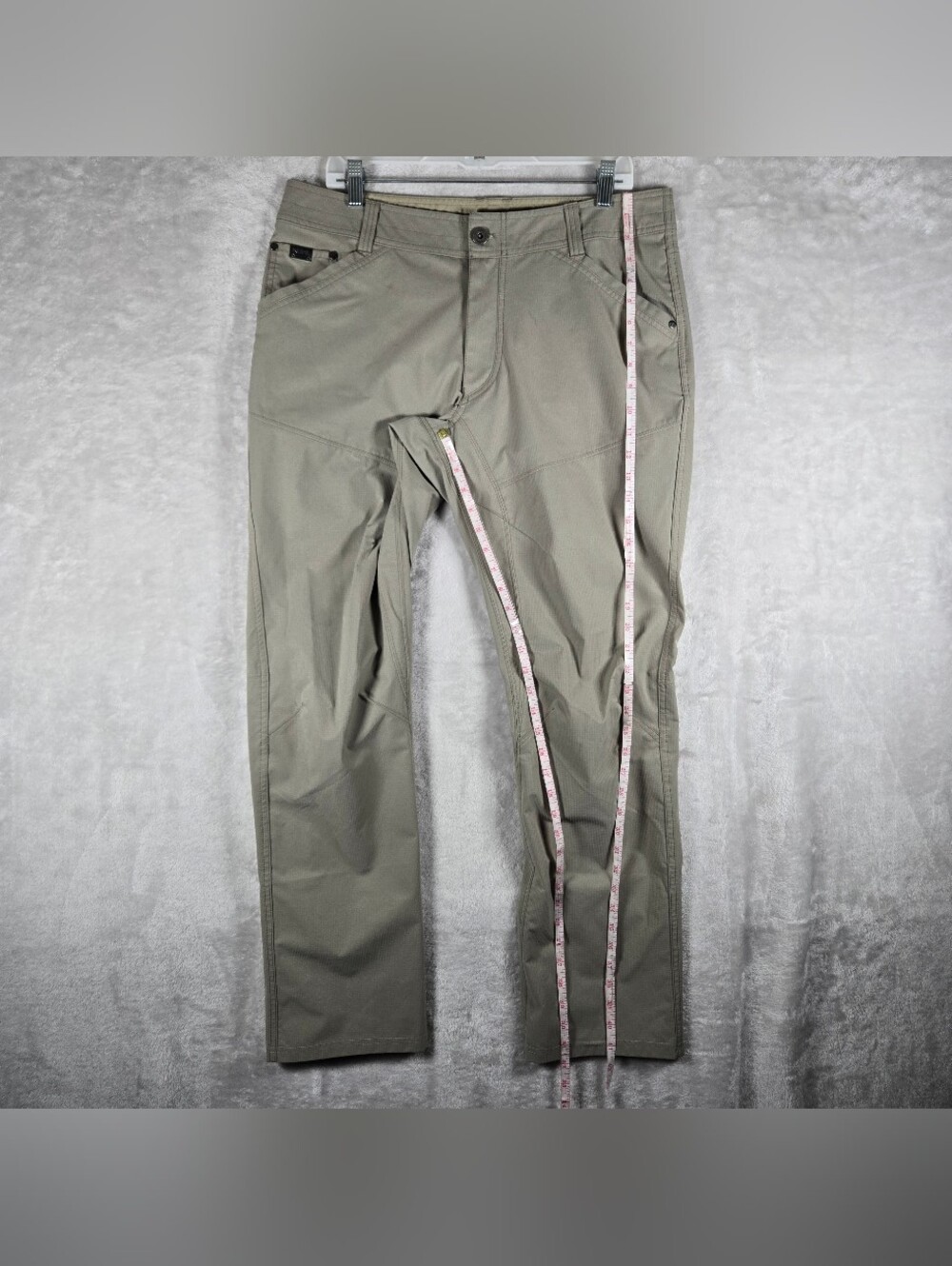 Kuhl Silencr Pants Mens 35x32 Khaki Ripstop Outdoors Stretch SKU 5166 Read Des! - Picture 10 of 13